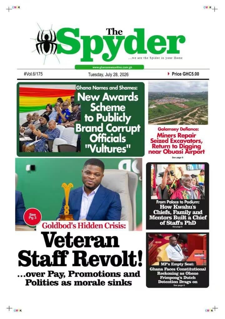Newspaper Headlines Tuesday - 28/07/26