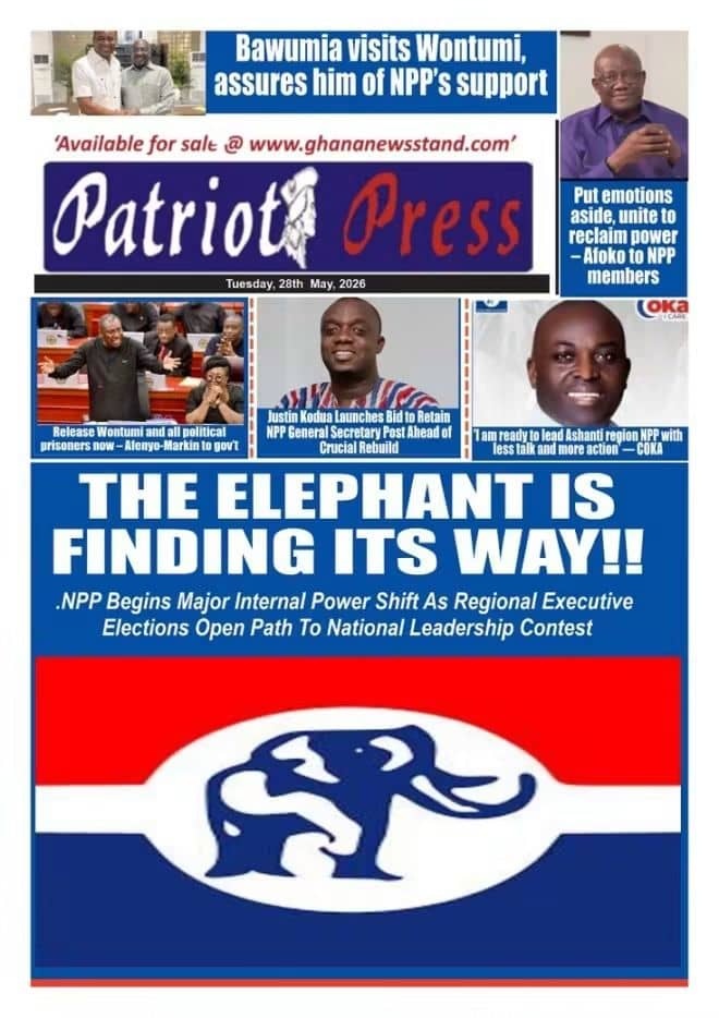 Newspaper Headlines Tuesday - 28/07/26