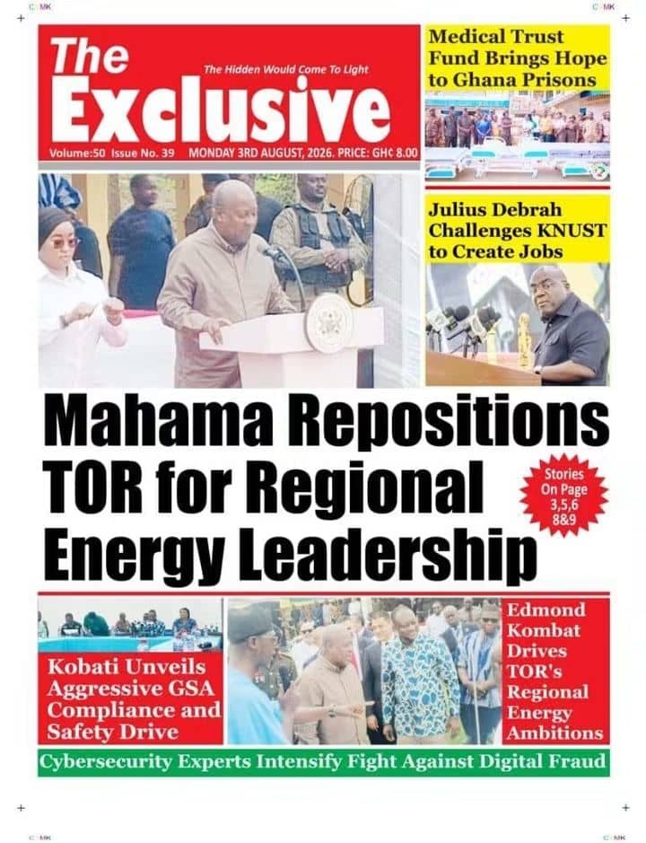 Newspaper Headlines - Monday, 03/08/26