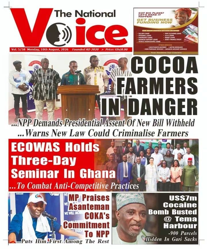 Newspaper Headlines - Monday, 10/08/26