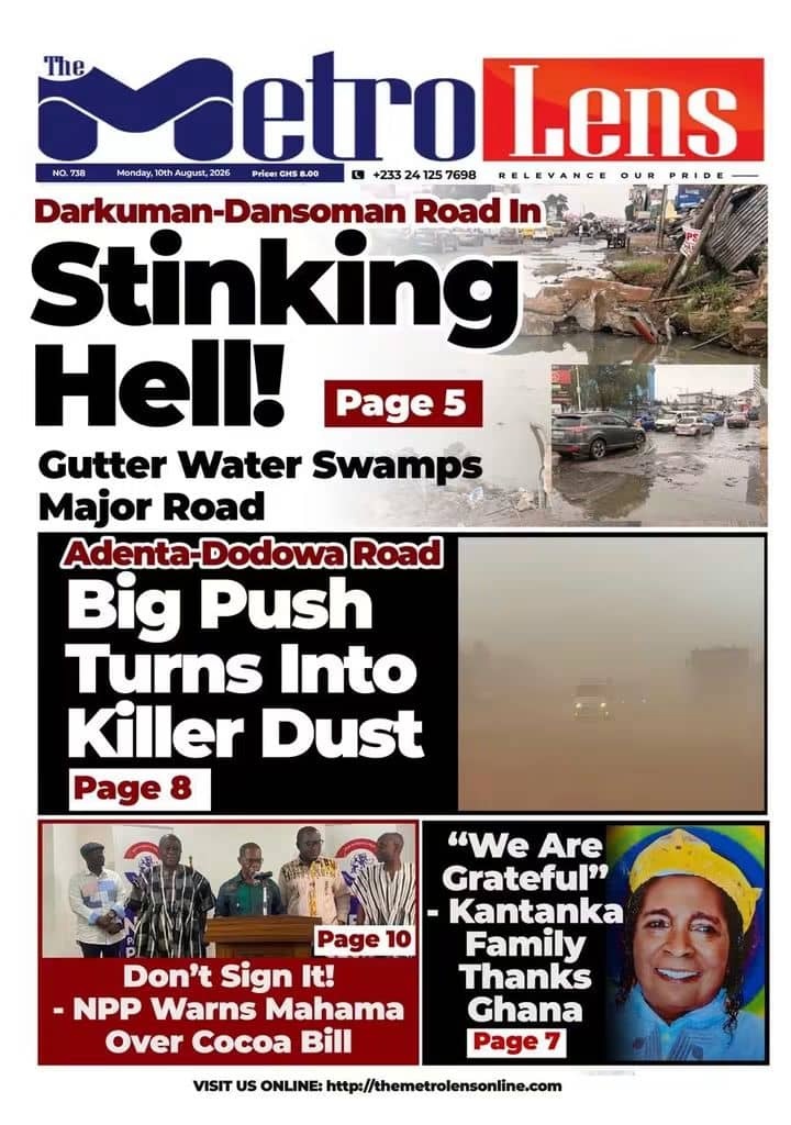 Newspaper Headlines - Monday, 10/08/26