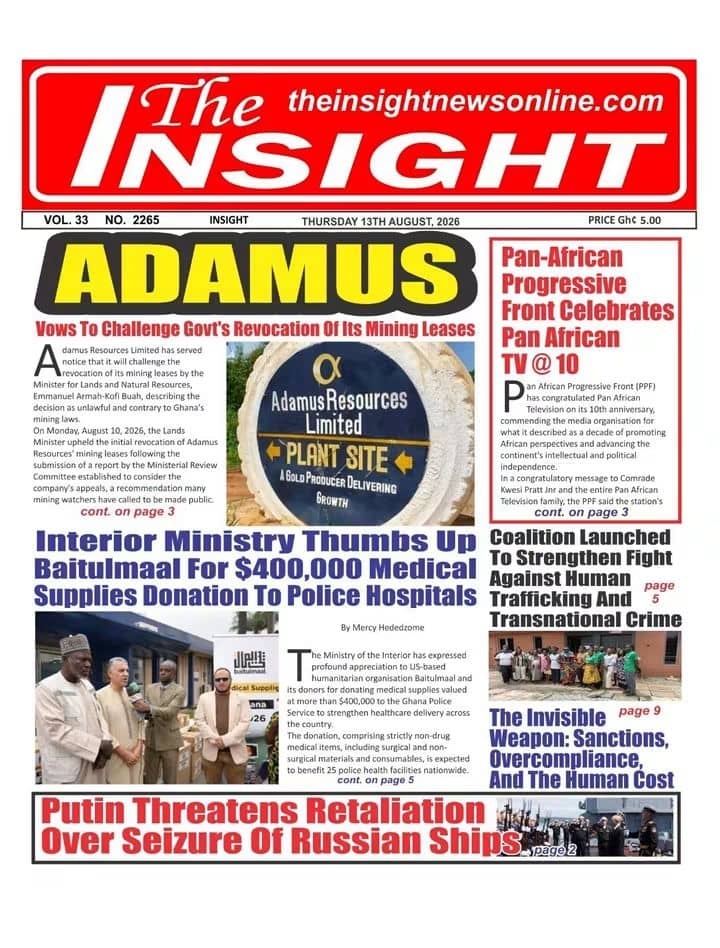 Newspaper Headlines - Thursday, 13/08/26