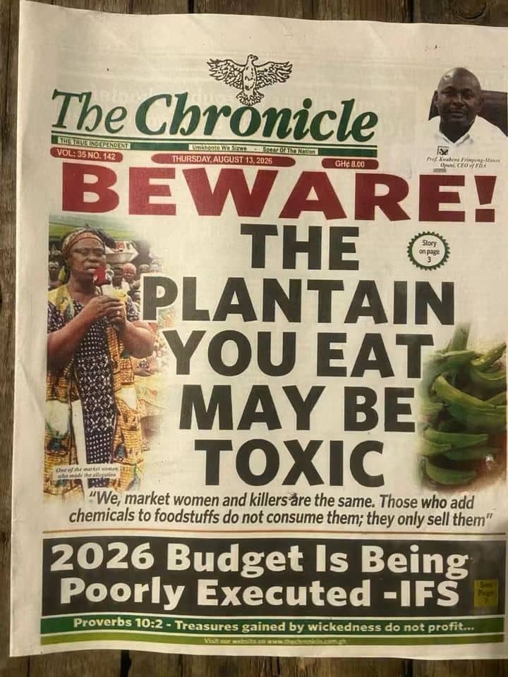 Newspaper Headlines - Thursday, 13/08/26