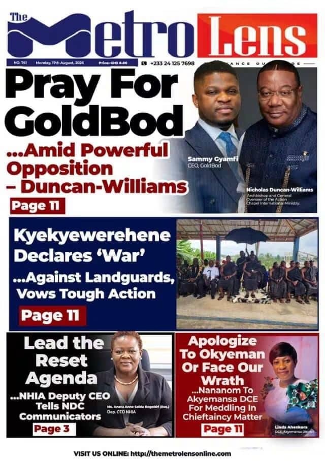 Newspaper Headlines - Monday, 17/08/26