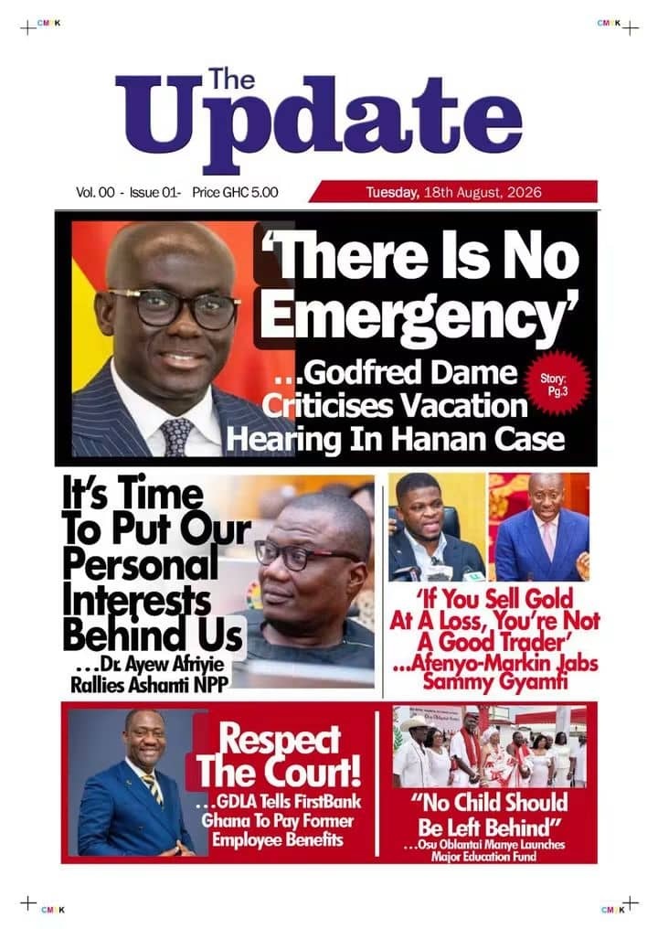 Newspaper Headlines - Tuesday, 18/08/26