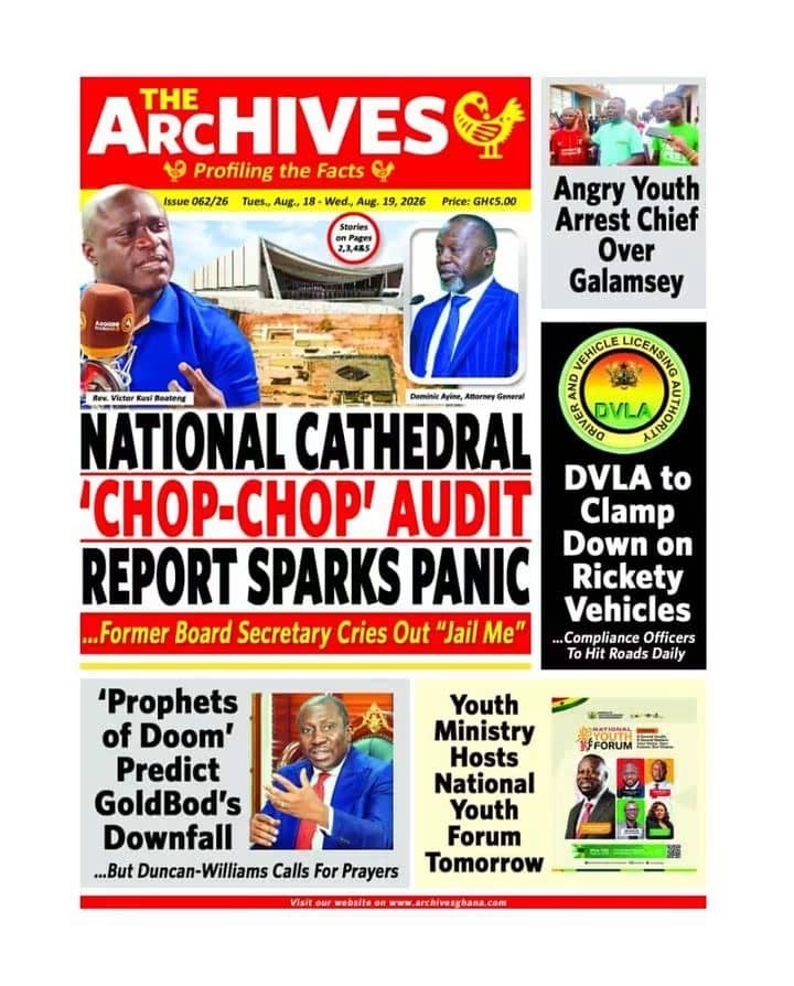 Newspaper Headlines - Tuesday, 18/08/26