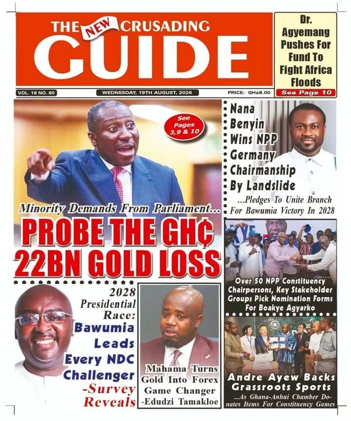Newspaper Headlines - Wednesday, 19/08/26