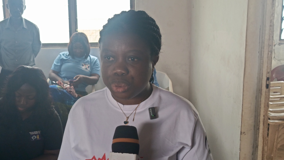 Sarah Korkor Oduro,Ophthalmic Nurse