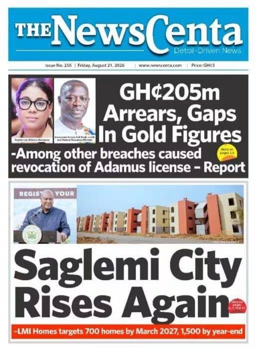 Newspaper Headlines - Friday, 21/08/26