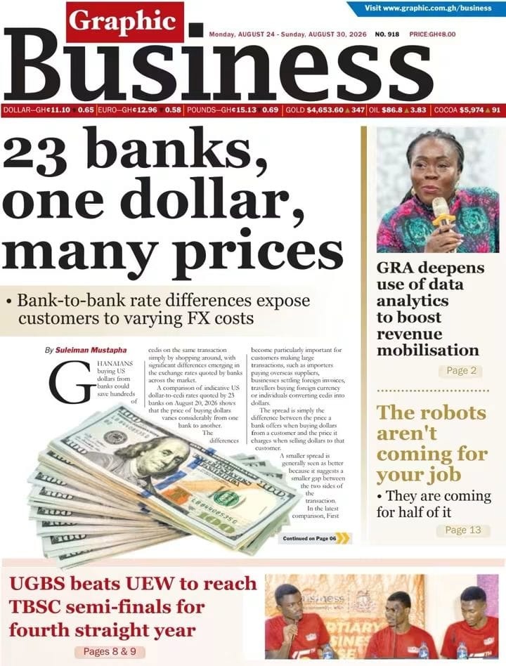 Newspaper Headlines - Monday, 24/08/26