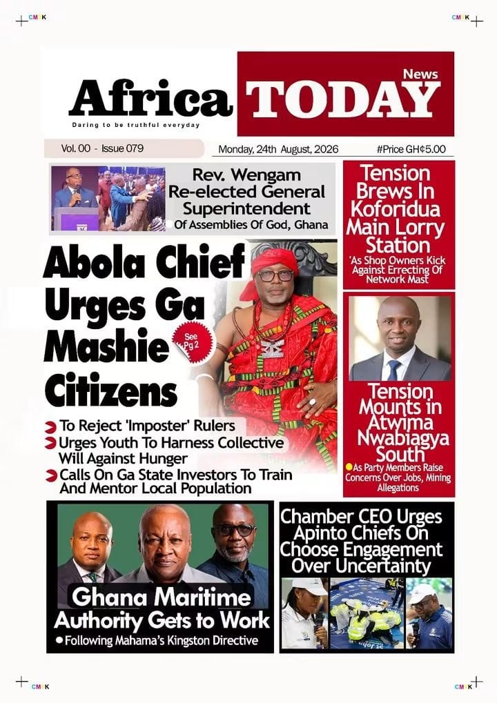 Newspaper Headlines - Monday, 24/08/26