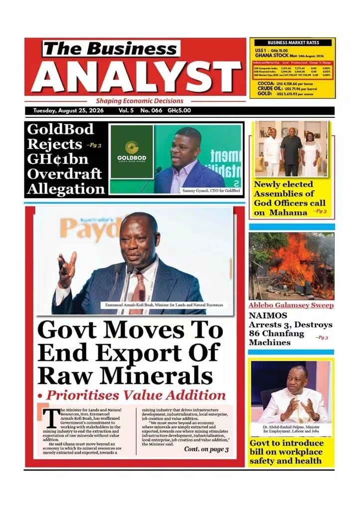 Newspaper Headlines - Tuesday, 25/08/26
