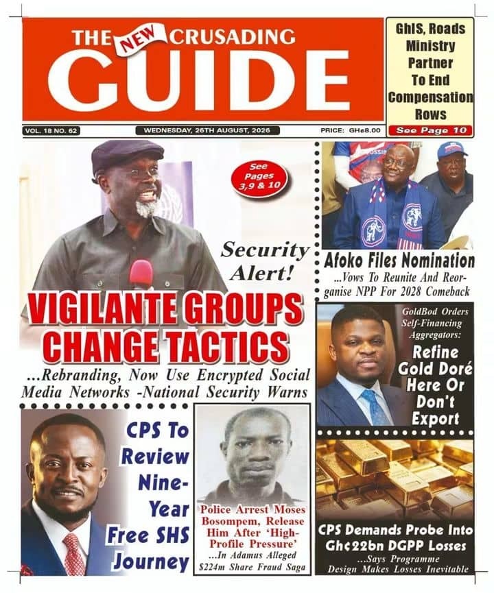 Newspaper Headlines - Wednesday, 26/08/26