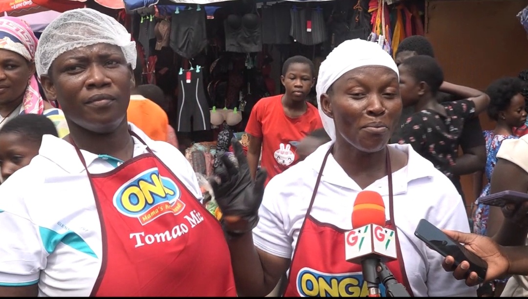 Faustina Boameh (Right)