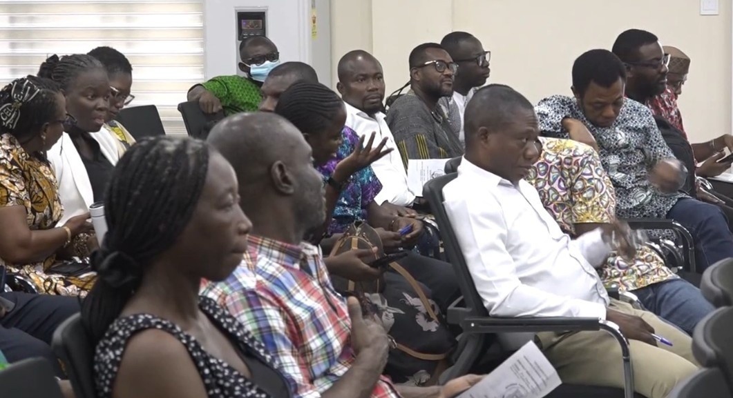 Some participants present at the programme