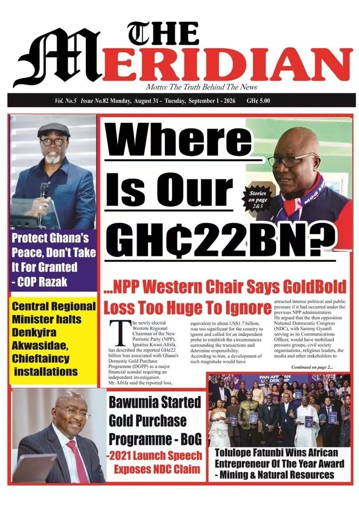 Newspaper Headlines - Monday,31/08/26