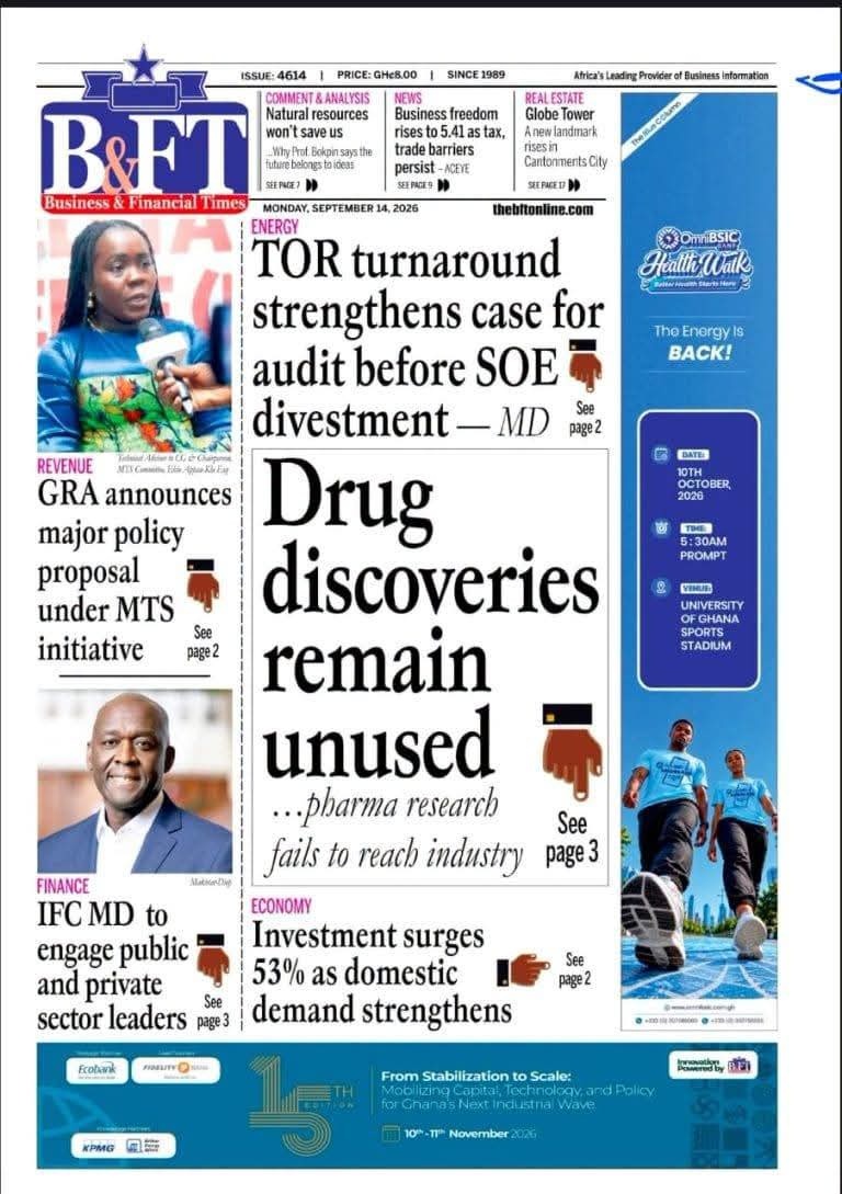 Newspaper Headlines - Tuesday, 15/09/26