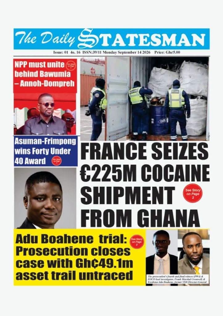 Newspaper Headlines - Tuesday, 15/09/26